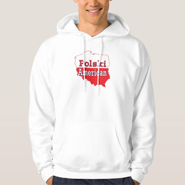 Polski American Map Hoodie (Front)