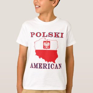 Polski American Map T-Shirt