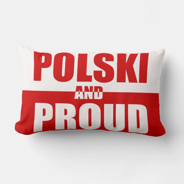 Polski and Proud MoJo Pillow (Front)