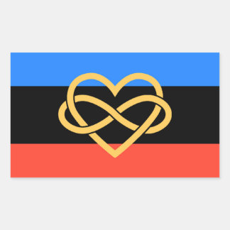 Poly Pride Flag Decal Sticker