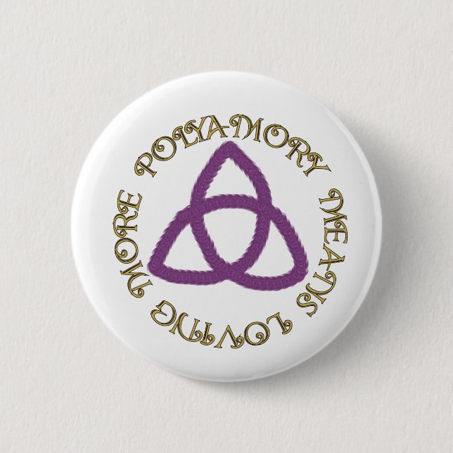 Poly Trinity 2 Inch Round Button (Front)