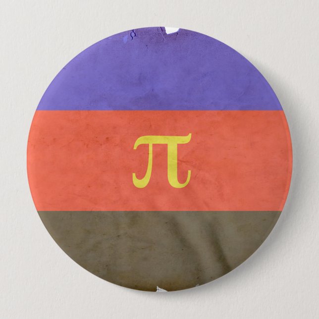 POLYAMOROUS 4 INCH ROUND BUTTON (Front)