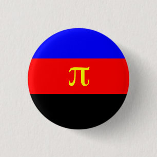 Polyamorous Pride 1 Inch Round Button