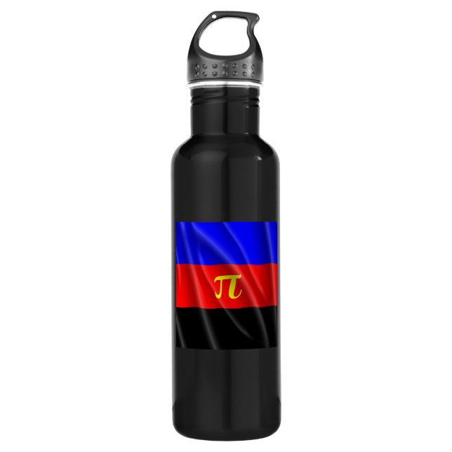 POLYAMOROUS PRIDE 710 ML WATER BOTTLE (Front)