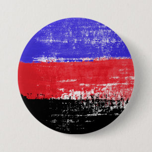 Polyamorous Pride Paint 3 Inch Round Button