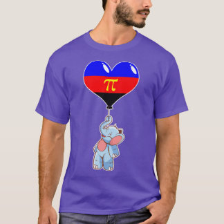 Polyamory Elephant seual Identity Nonbinary Love T-Shirt