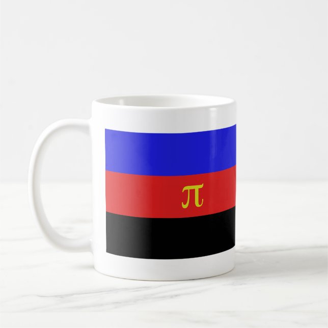 Polyamory Flag Coffee Mug (Left)