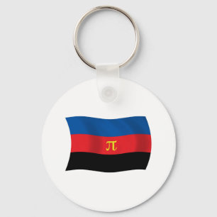 Polyamory Flag Keychain