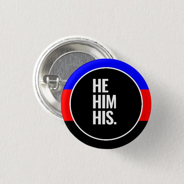 Polyamory Pride 1 Inch Round Button (Front & Back)