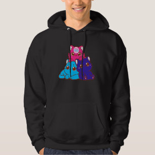 Polyamory Pride Awareness Day for Poly Throuple Pa Hoodie
