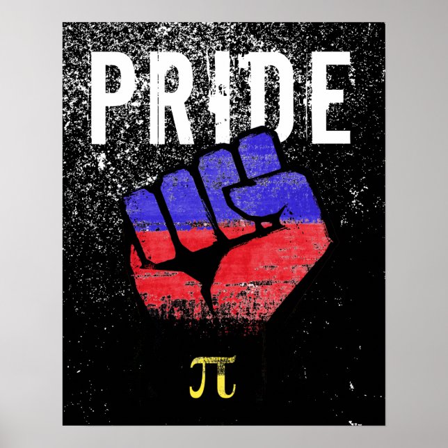 Polyamory Pride Fist Poster (Front)
