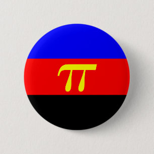 polyamory pride flag 2 inch round button