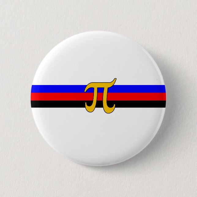 Polyamory Pride Flag 2 Inch Round Button (Front)