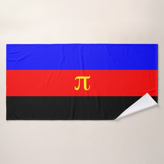 Polyamory Pride Flag Bath Towel (Bath Towel)