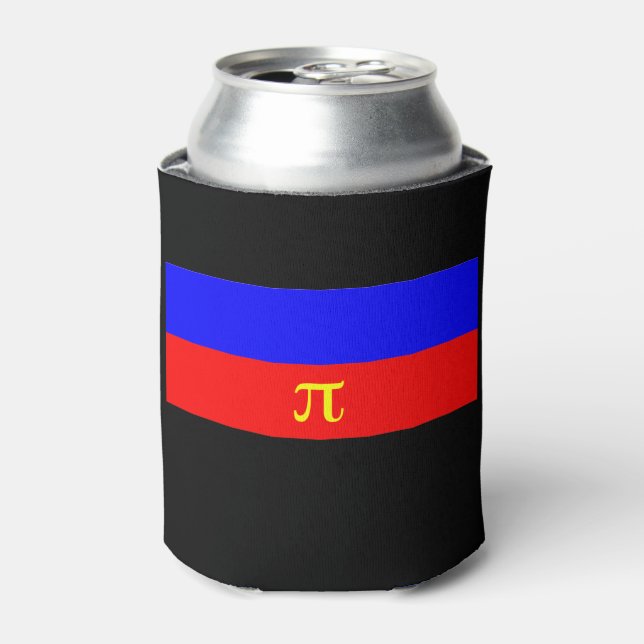 Polyamory Pride Flag Can Cooler (Can Front)