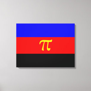 Polyamory Pride Flag Canvas Print