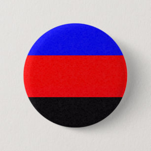 Polyamory Pride Flag Coloured Background 2 Inch Round Button