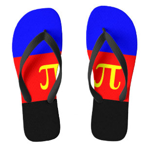 Polyamory Pride Flag Flip Flops