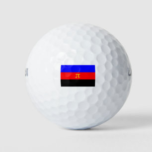 Polyamory Pride Flag Golf Balls