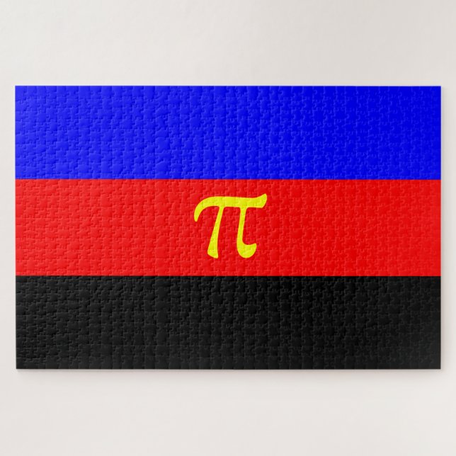 Polyamory Pride Flag Jigsaw Puzzle (Horizontal)
