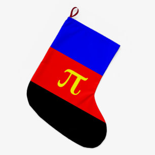 Polyamory Pride Flag Large Christmas Stocking