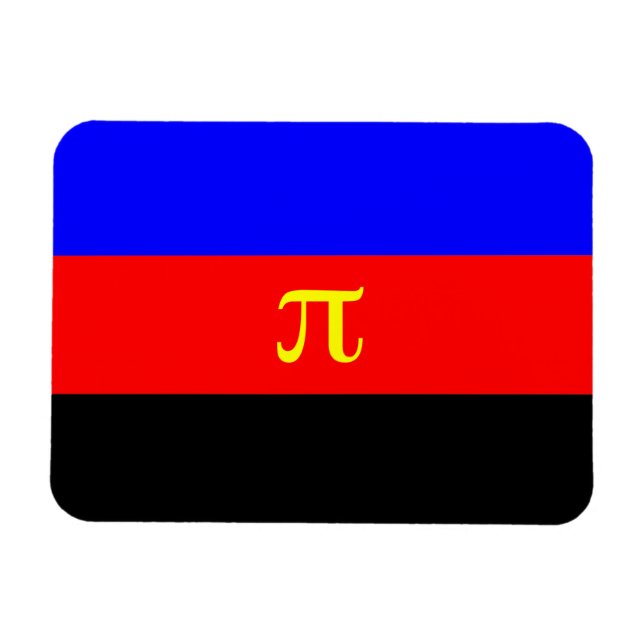 Polyamory Pride Flag Magnet (Horizontal)