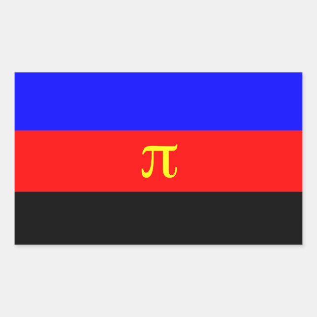 Polyamory Pride Flag Sticker (Front)