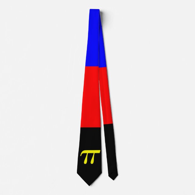 Polyamory Pride Flag Tie (Front)