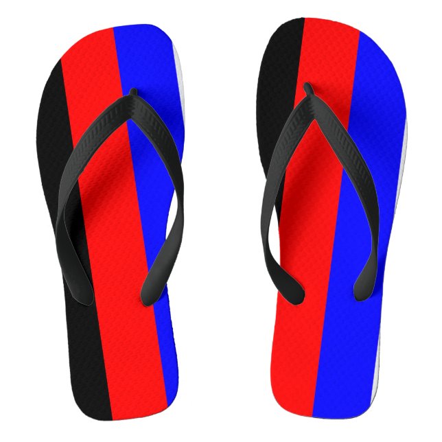 Polyamory Pride Flip Flops (Footbed)