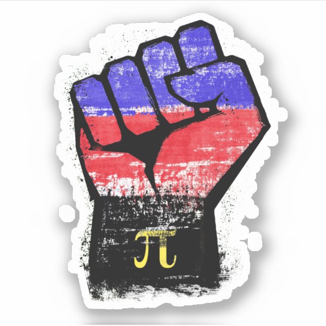 Polyamory Pride Protest Fist (Front)