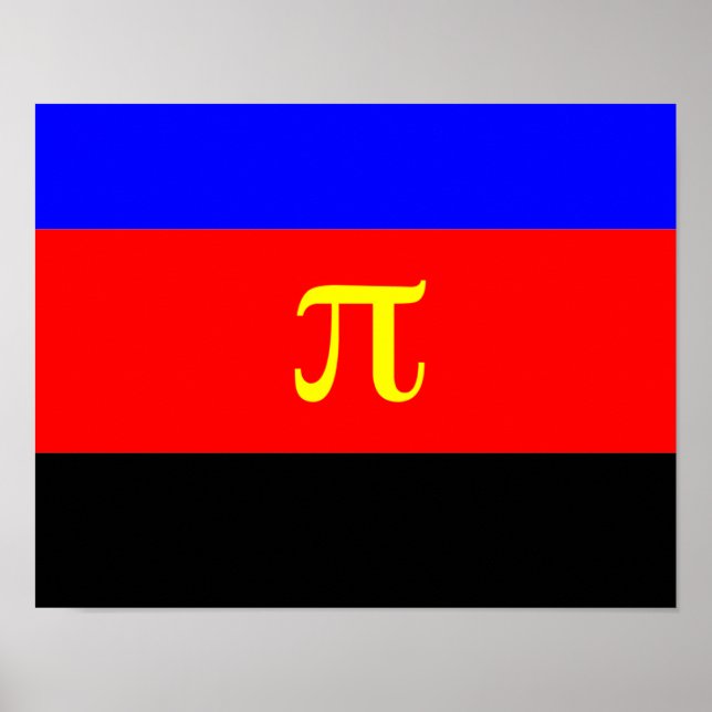 POLYAMORY STRIPES DESIGN POSTER (Front)