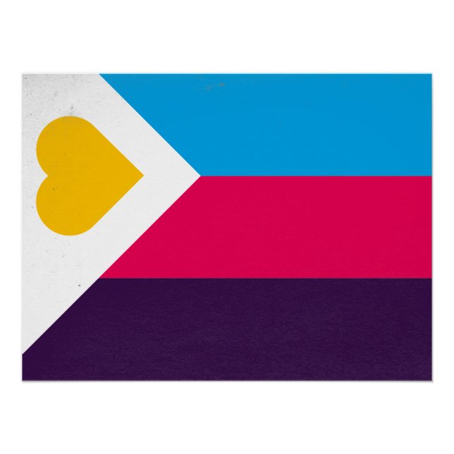 Polyamory Tricolor Poster (Front)