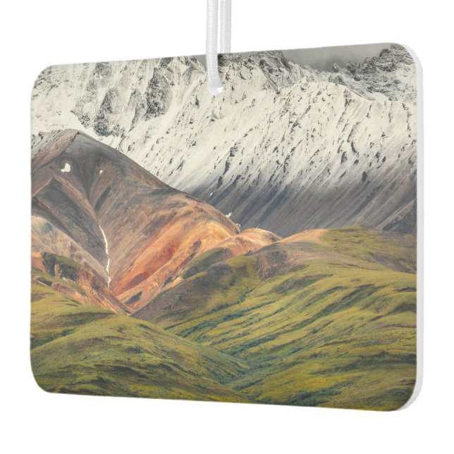 Polychrome mountain, Denali NP, Alaska Air Freshener (Left)