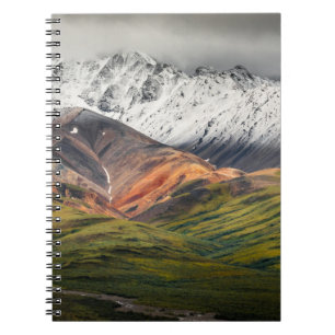 Polychrome mountain, Denali NP, Alaska Notebook