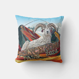 Polychrome Throw Pillow