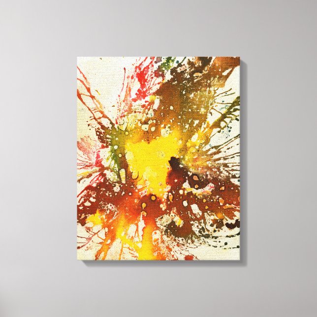 Polychromoptic #10 by Michael Moffa Canvas Print (Front)