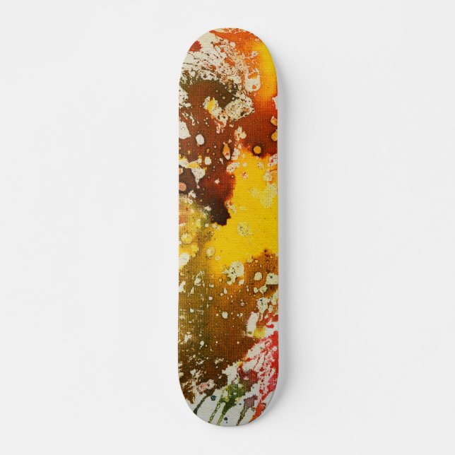 Polychromoptic #10 by Michael Moffa Skateboard (Front)