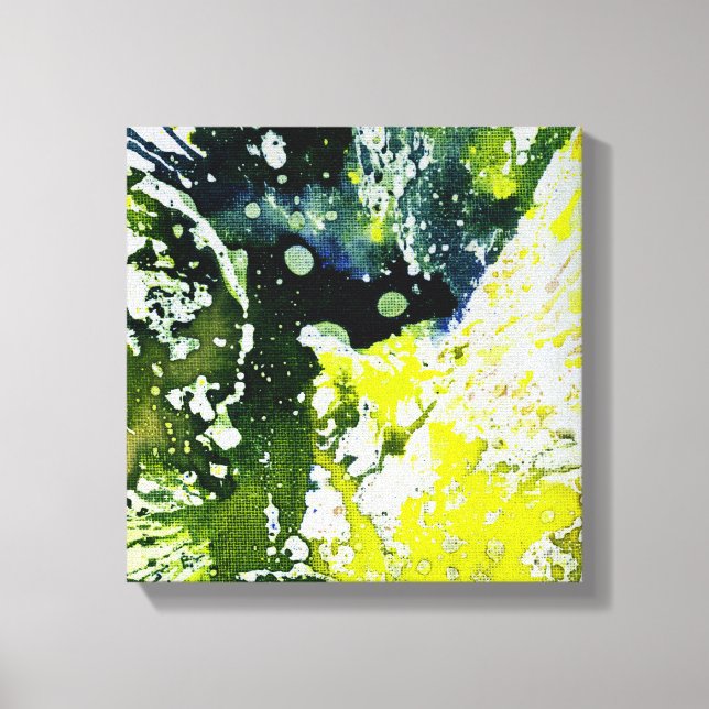 Polychromoptic #12 by Michael Moffa Canvas Print (Front)