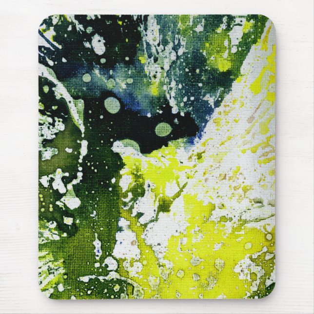 Polychromoptic #12 by Michael Moffa Mouse Pad (Front)