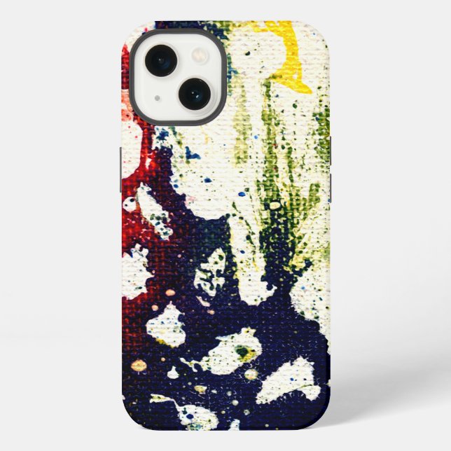 Polychromoptic #13B by Michael Moffa iPhone Case (Back)