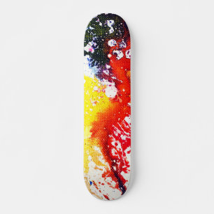 Polychromoptic #13C by Michael Moffa Skateboard