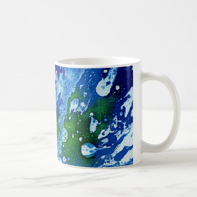 Polychromoptic #14B by Michael Moffa Coffee Mug (Right)