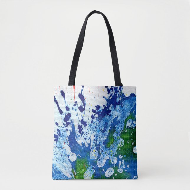 Polychromoptic #14B by Michael Moffa Tote Bag (Front)
