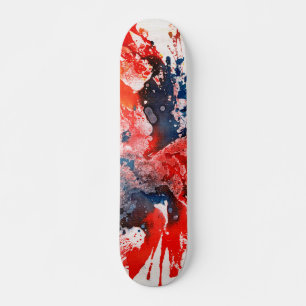 Polychromoptic #15 by Michael Moffa Skateboard