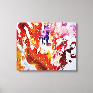 Polychromoptic #1A by Michael Moffa Canvas Print