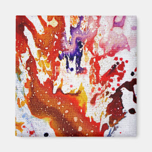 Polychromoptic #1A by Michael Moffa Magnet
