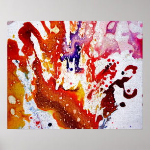 Polychromoptic #1a by Michael Moffa Poster