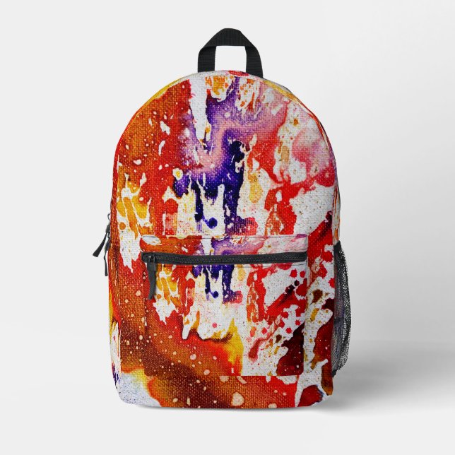 Polychromoptic 1A from Michael Moffa Printed Backpack (Front)
