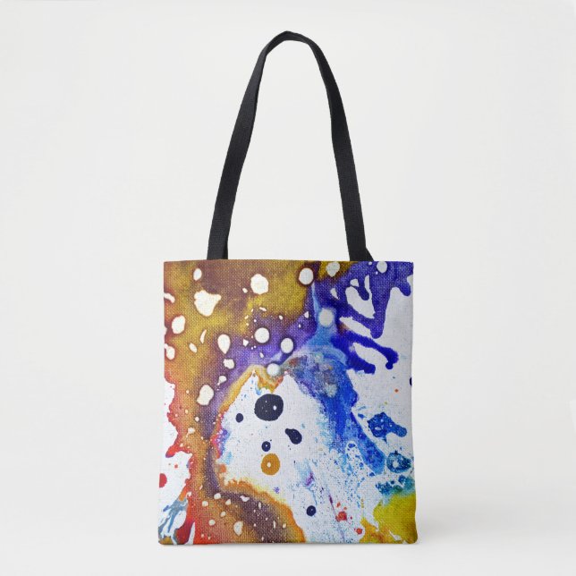 Polychromoptic #1B by Michael Moffa Tote Bag (Front)
