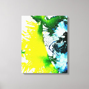 Polychromoptic #2A by Michael Moffa Canvas Print